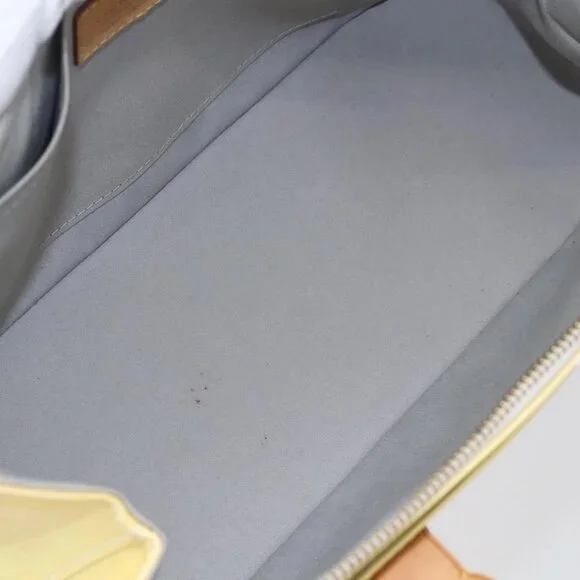 LOUIS VUITTON Monogram Vernis Rosewood Avenue Hand Bag Perle M93508 Auth hk3143 - Picture 10 of 16